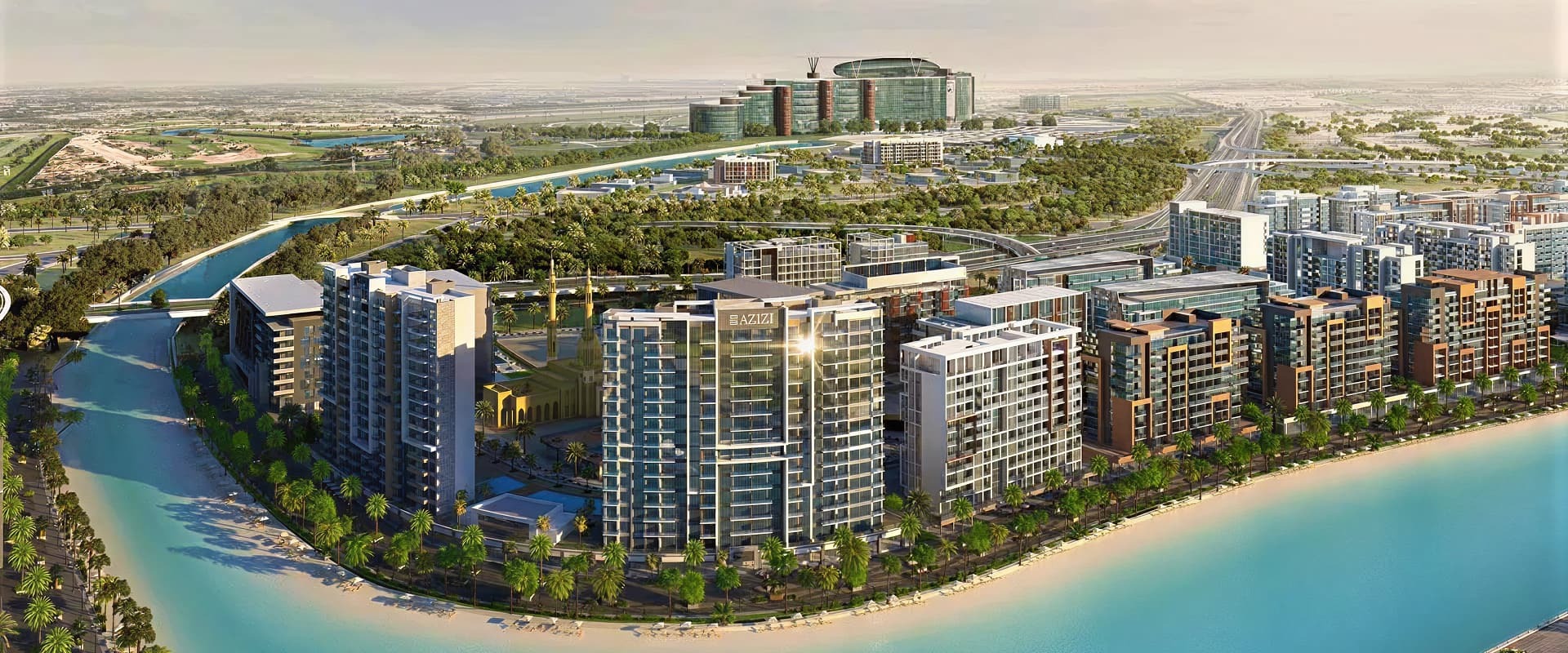 Azizi off plan projects Dubai
