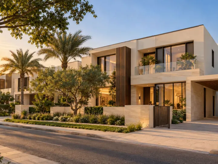 Detached villa with garden at Greenwood by Aldar
